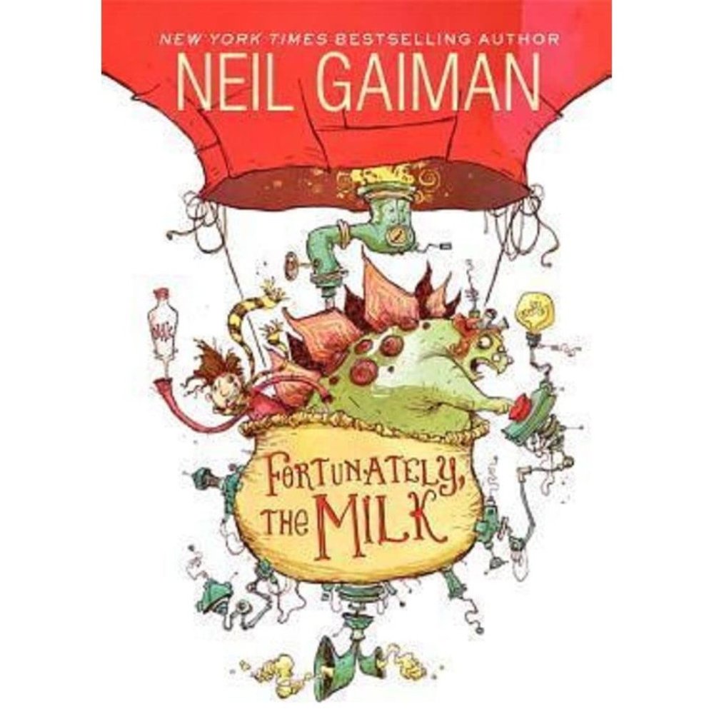 Paperback Book "Fortunately, the Milk"